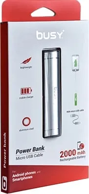 Power Bank 2000 mAh Busy - 1