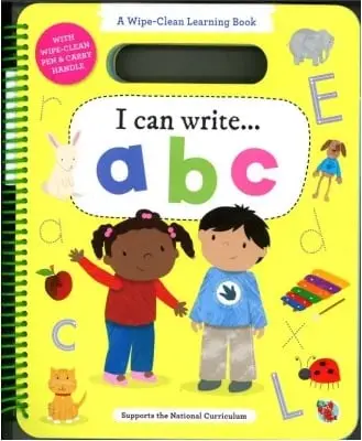 Wipe-Clean Learning - I Can Write ABC Book