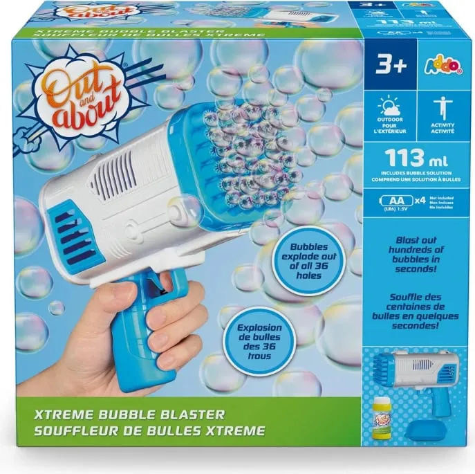 Out and About Xtreme Bubble Blaster (Blue) - 2