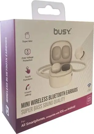 Busy Degjuse me Bluetooth A19 Bardh