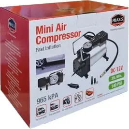 Praxis Mini Kompresor i Ajrit Metal 140 PSI