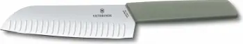 Thikë kuzhine Victorinox Swiss Modern, 17cm e drejtë, e zezë