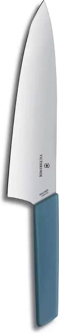 Thikë kuzhine Victorinox Swiss Modern, 20 cm, për mish, patëlgjan ose shalqi, e kaltërt