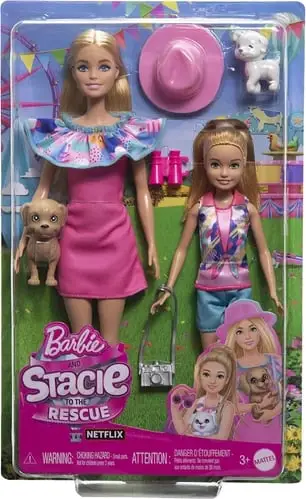 Barbie and Stacie To the Rescue Doll 2-Pack