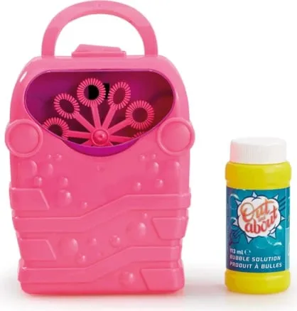 Out and About Bubble Machine - Pink - 1