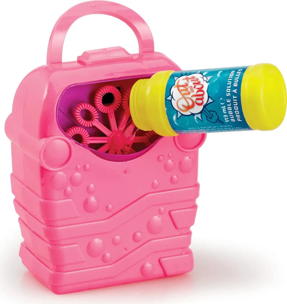 Out and About Bubble Machine - Pink - 3