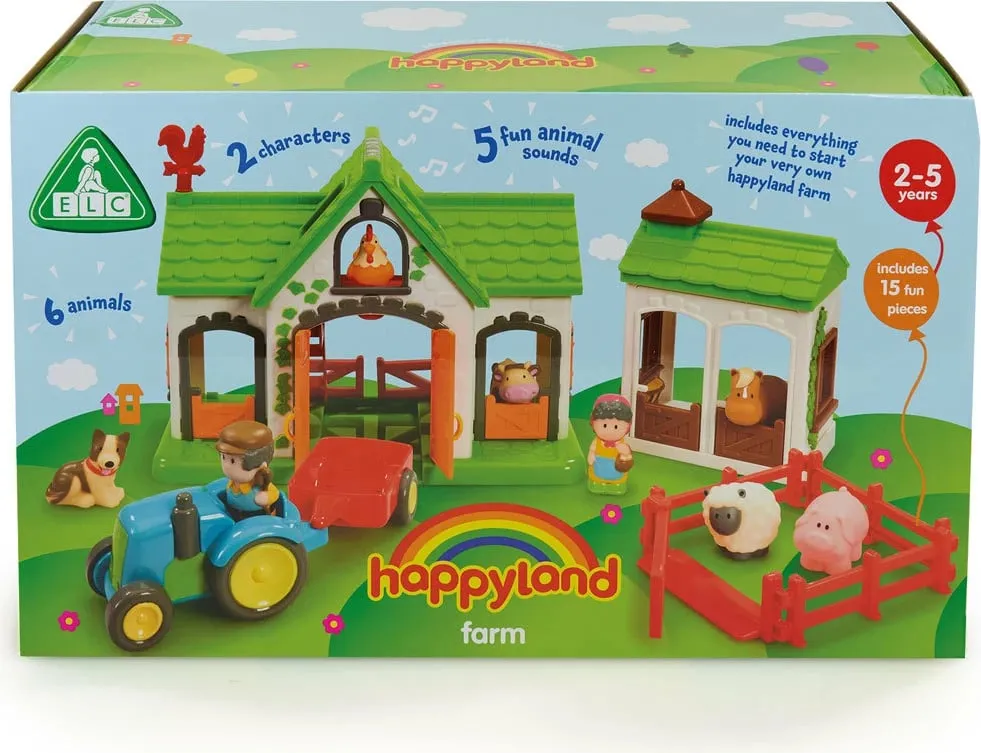 Happyland Farm Playset - 2