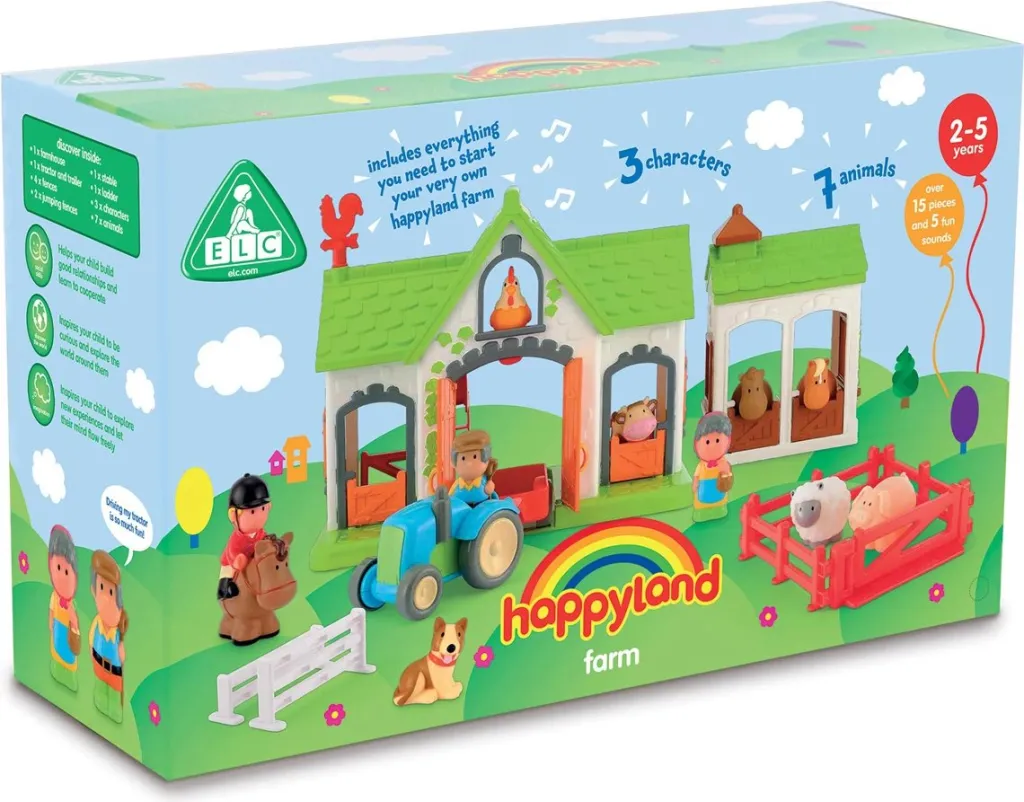 Happyland Farm Playset - 4