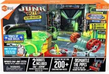 Hexbug Junkbots Small Factory Habitat - Sector 44 Research Lab Playset