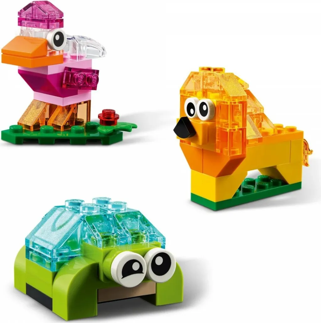 LEGO Classic Creative Transparent Bricks Medium Set 11013 - 2