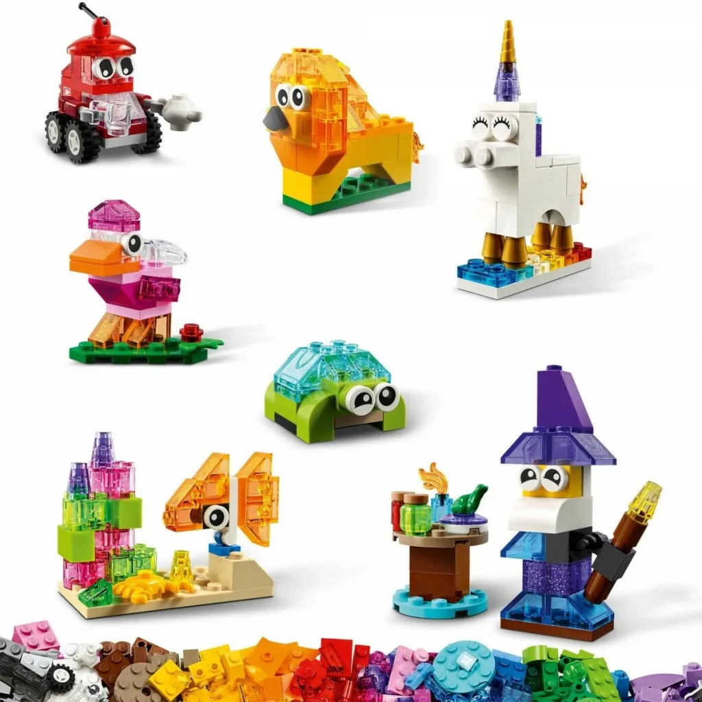 LEGO Classic Creative Transparent Bricks Medium Set 11013 - 5