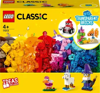 LEGO Classic Creative Transparent Bricks Medium Set 11013