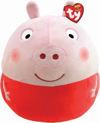 Ty Squish-a-Boos - Peppa Pig 23cm Soft Toy
