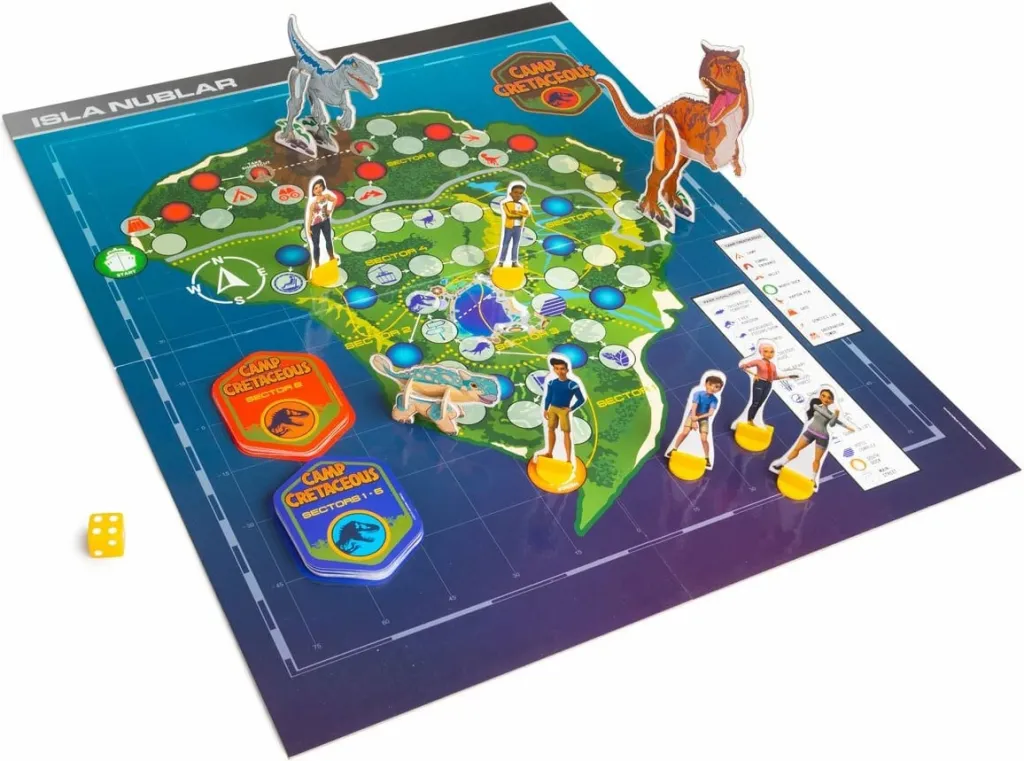 Jurassic World Camp Cretaceous Board Game - 1