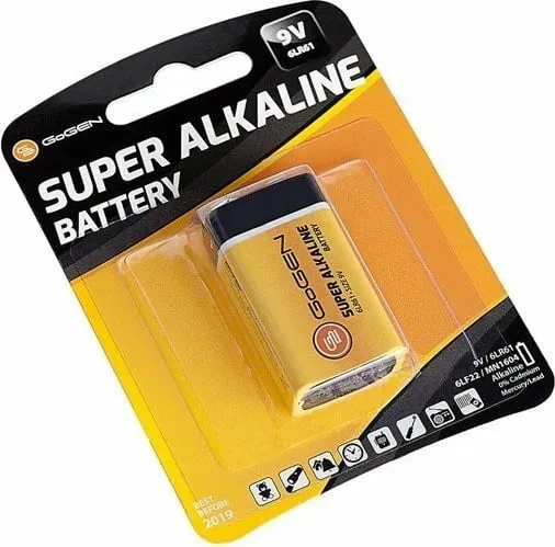 Bateri GoGEN Super Alkaline V Alkaline battery 9V - 1