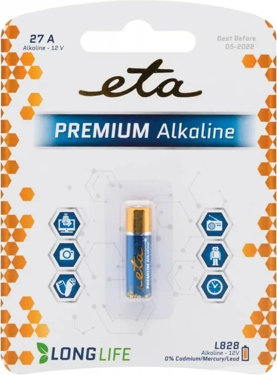 Bateri Eta Premium Alkaline 27A - 2