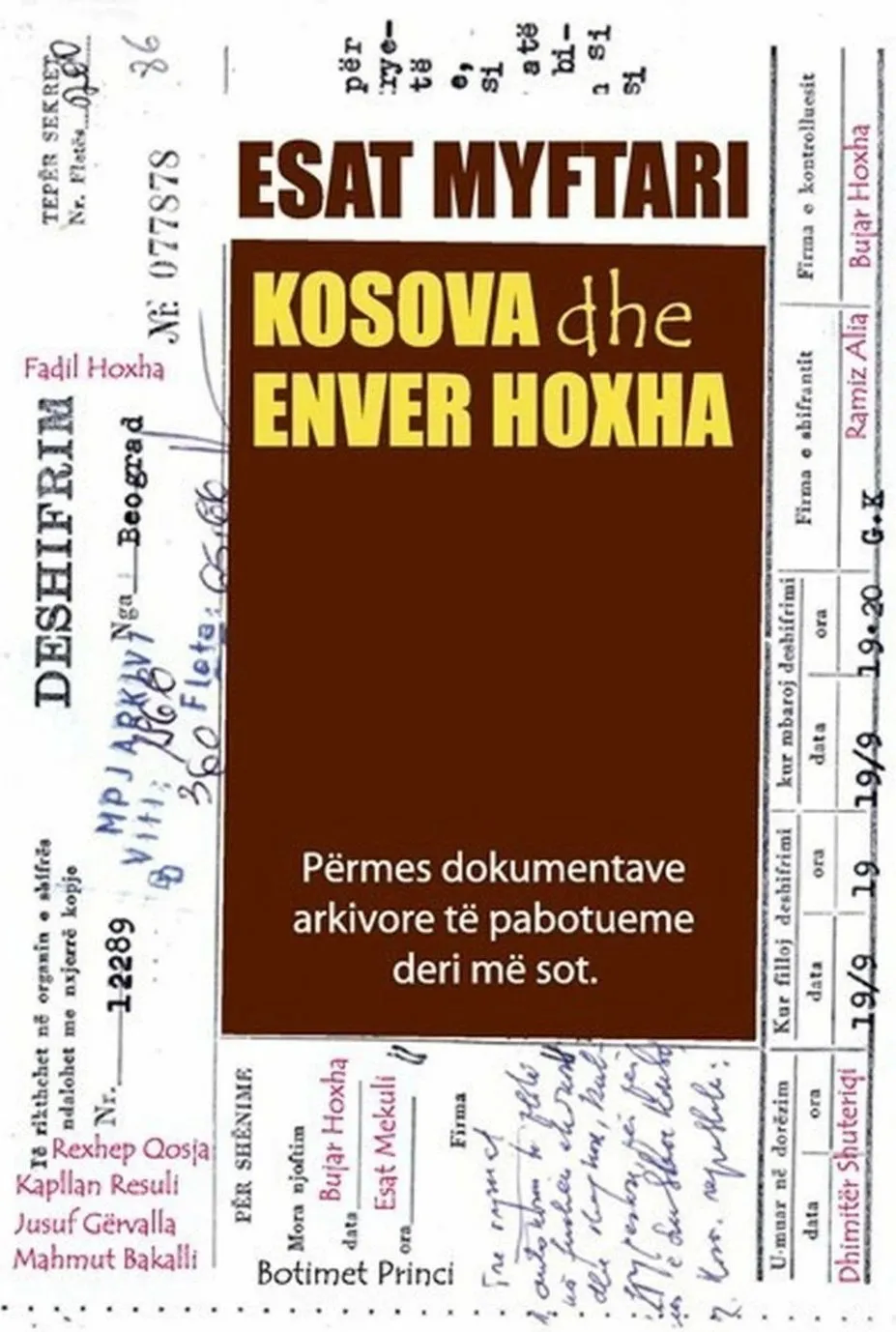 Kosova Dhe Enver Hoxha - Esat Myftari - 1