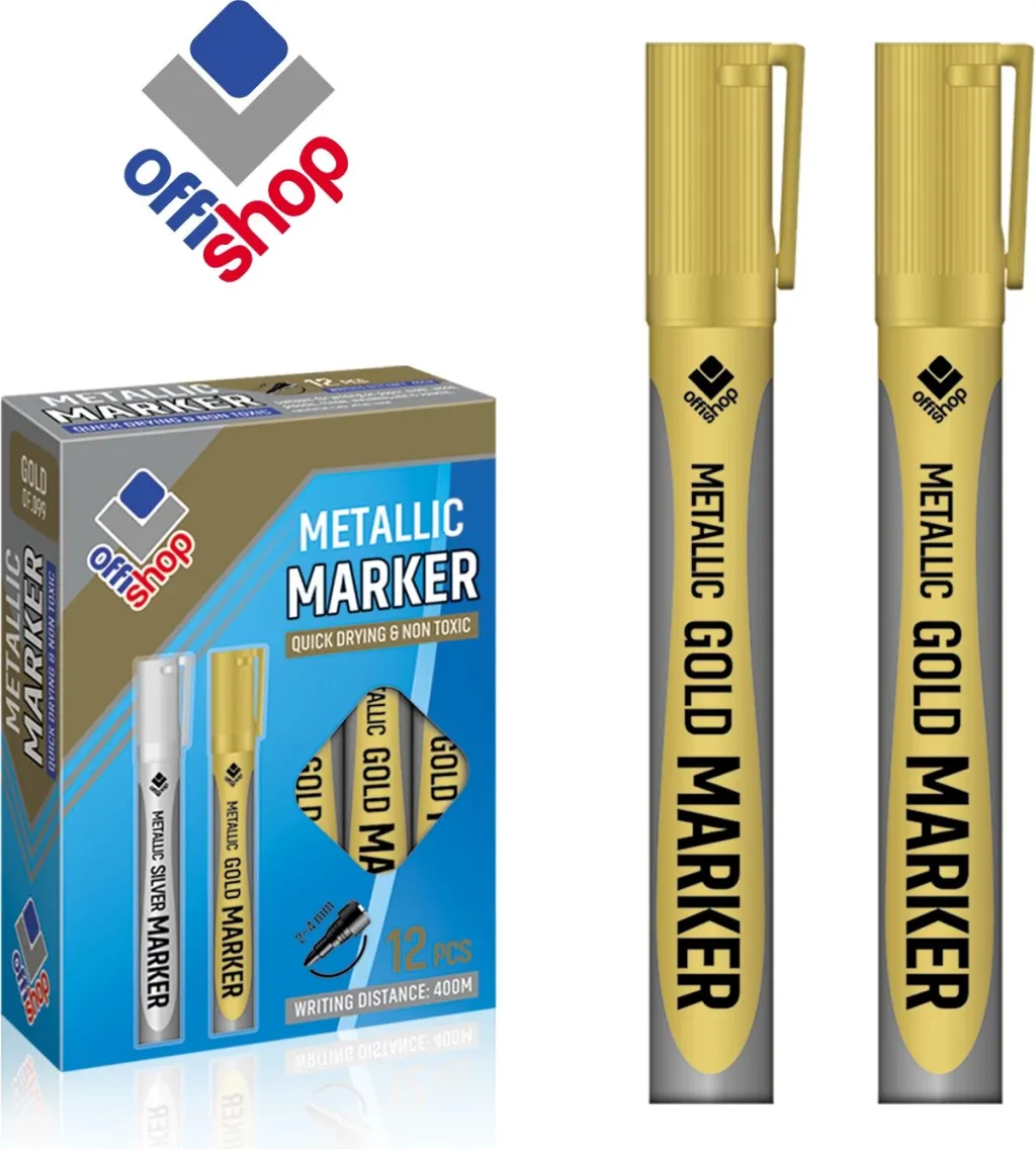 OSH MARKER METALIK GOLD OF099 - 1