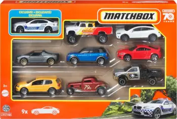 Matchbox City Adventure 9 Car Set