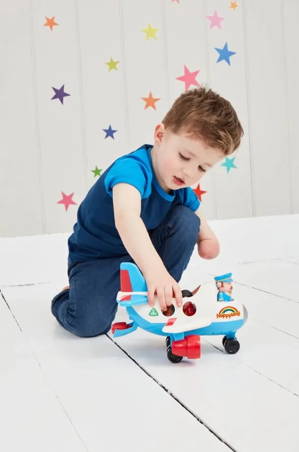 Happyland Fly and Go Jumbo Jet Playset - 8