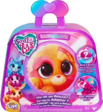 Little Live Pets Scruff-a-Luvs Neon Pets Mystery Soft Toy (Styles Vary)