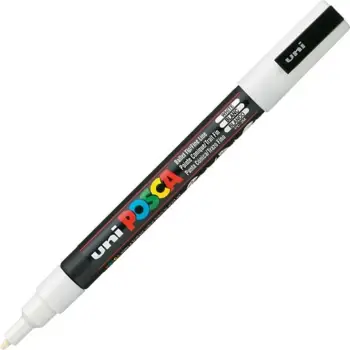 Marker Uni pc-3m Posca, i bardhë