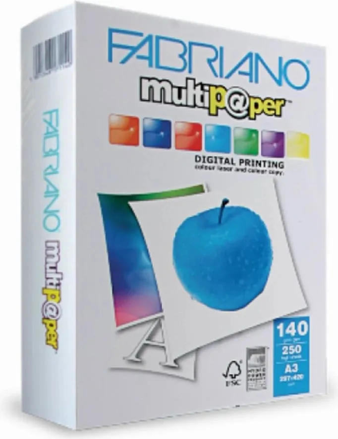 FABRIANO MULTI 140GR A3 BIANCO 250F - 1