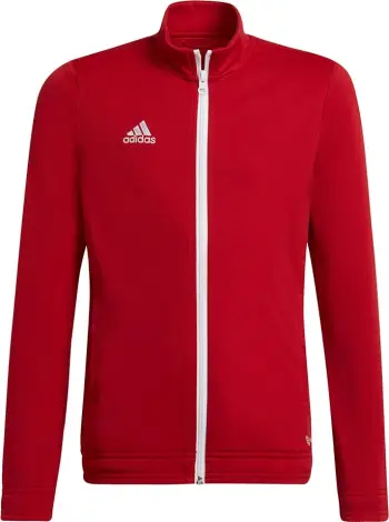 Duks pa kapuç për djem adidas Entrada 22 Track, ngjyrë e kuqe