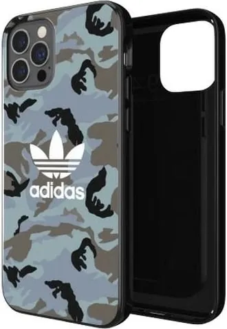 Mbështjellës Adidas OR SnapCase Camo për iPhone 12/12 Pro, blu/zi - 2