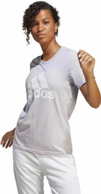 Bluzë adidas Big Logo Tee W IC0633, pambuk, për femra, gri