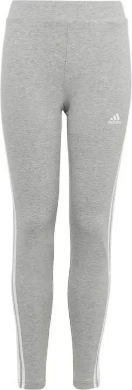 Pantallona adidas 3 Stripes TIG IC3624 për vajza, të ngushta, gri