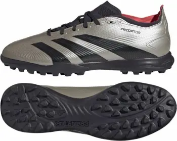Çizme futbolli adidas për meshkuj, të zeza-gri