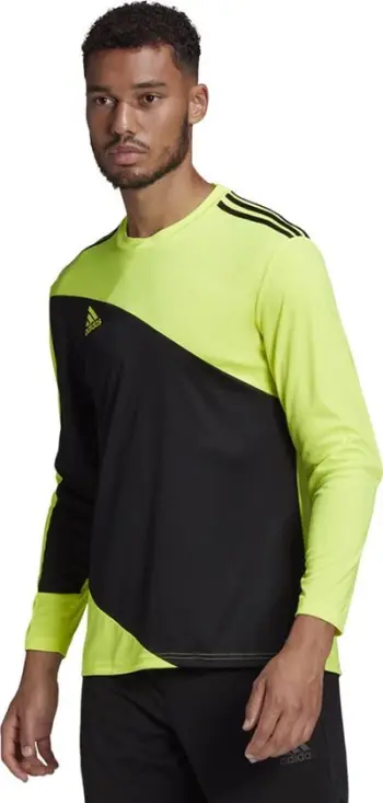 Fanellë portieri adidas për meshkuj, e zezë dhe jeshile