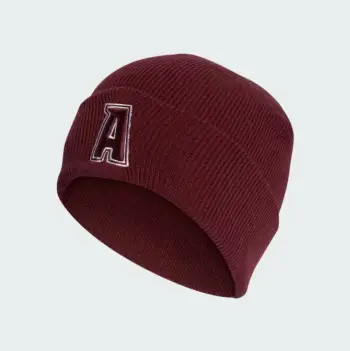 Kapelë beanie Adidas Cuff Var IJ7299, një përmasa, claret