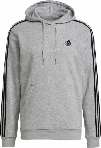 Duks me kapuç adidas për meshkuj, gri