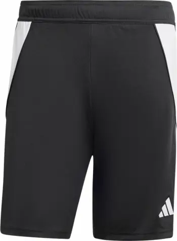 Shorce futbolli adidas Tiro24 2in1 M IJ5605, Aeroready, me xhepa me zinxhir, të zinj