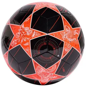Top futbolli adidas UCL Club 25/26 League Stage, madhësia standarde, TPU, i zi portokalli