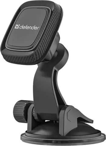 Mbajtës magnetik për veturë Defender CH-119, për telefon, i zi