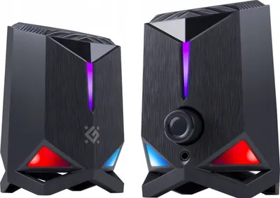Altoparlantë Defender Gravity 2.0, 6W, USB, me drita LED RGB - 2