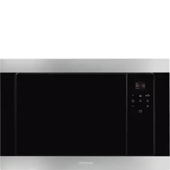 Mikrovalë SMEG Linea FMI320X2, 1300 W, e hirtë/zezë