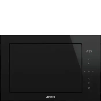Mikrovalë SMEG Dolce Stil Novo FMI625CN, 2500 W, e zezë
