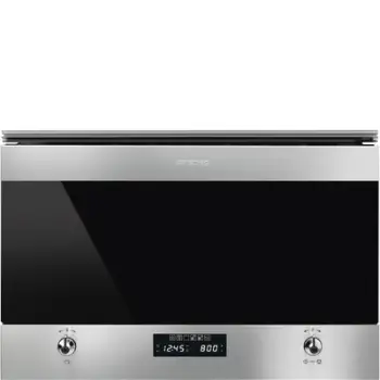 Mikrovalë SMEG Classica MP322X1, 2700 W, e hirtë/zezë