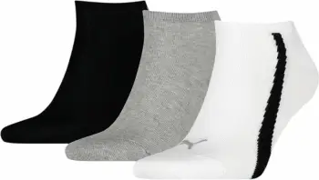Qorape unisex Puma, të bardha, të zeza dhe gri