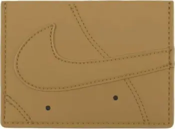 Portofol kartelash Nike Icon Air Force 1 N1009738715, 2 ndarje, ngjyrë kafe e çelët