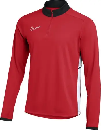 Bluzë sportive Nike Dri FIT Academy 25 Drill Top M FZ9767 657, Dri FIT, poliestër, e kuqe