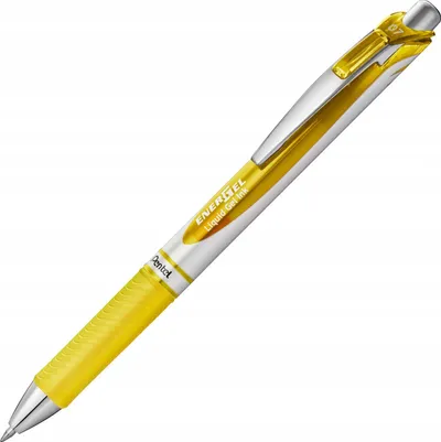 Stilolaps xhel Pentel EnerGel BL77, 0.7mm, bojë e verdhë - 1