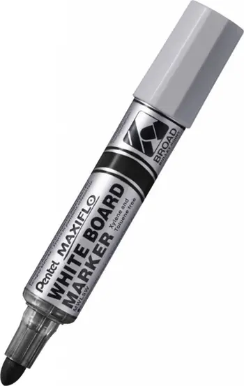 Marker për tabela Pentel Maxiflo MWL5W, majë e trashë, i zi