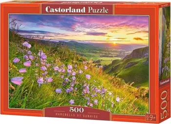 Puzzle me 500 copa Harebells at Sunrise, 47 x 33 cm, shumëngjyrësh
