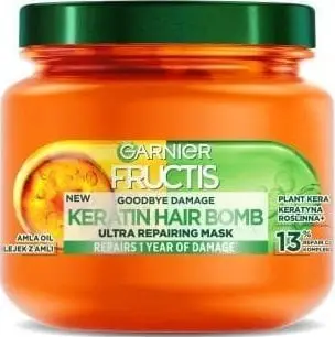 Maskë flokësh Garnier Fructis Hair Food Goodbye Damage, për flokë të dëmtuar, 320 ml