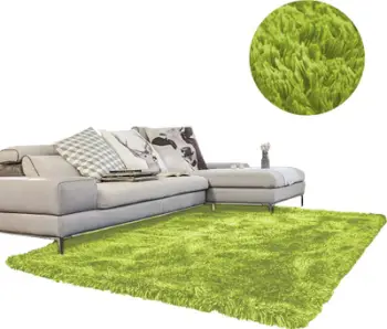 Tapet Living Room Shaggy, 200x300cm, i gjelbër